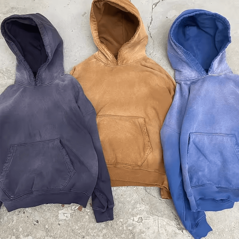 1 ብጁ አርማ ፀሐይ ደብዝዟል Hoodies (3)