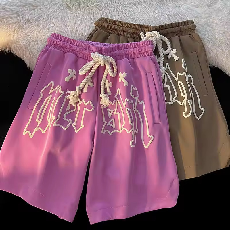 Shorts mit individuellem Schaumstoffdruck1