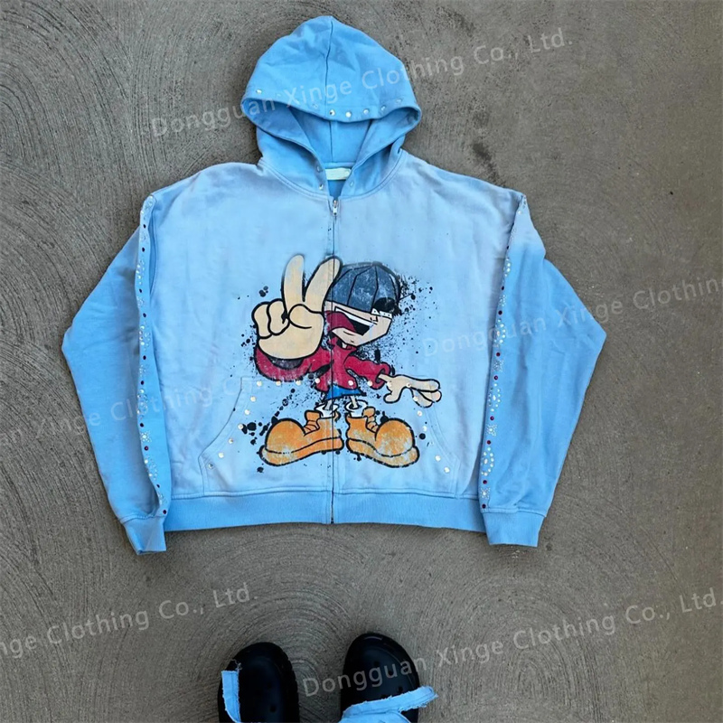 Custom Digital Print Hoodie2