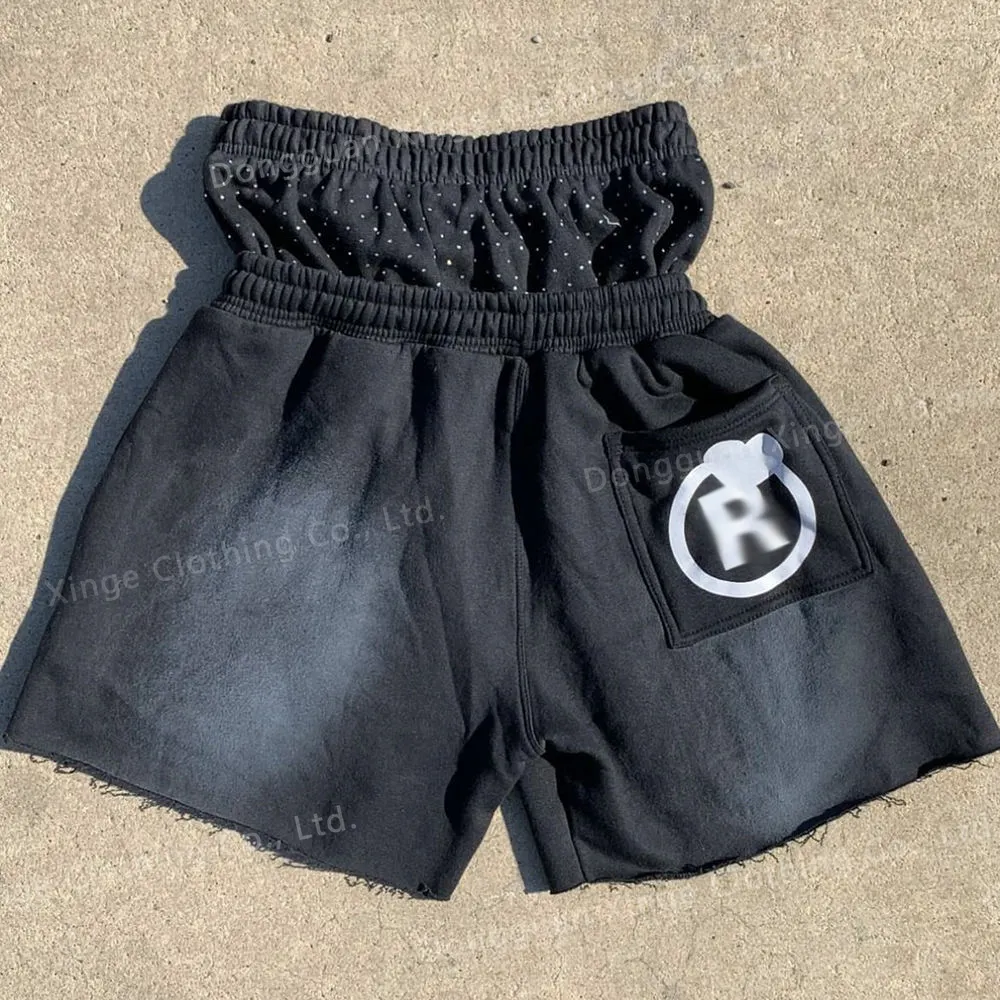 Custom Double Waist Embroidered Shorts4