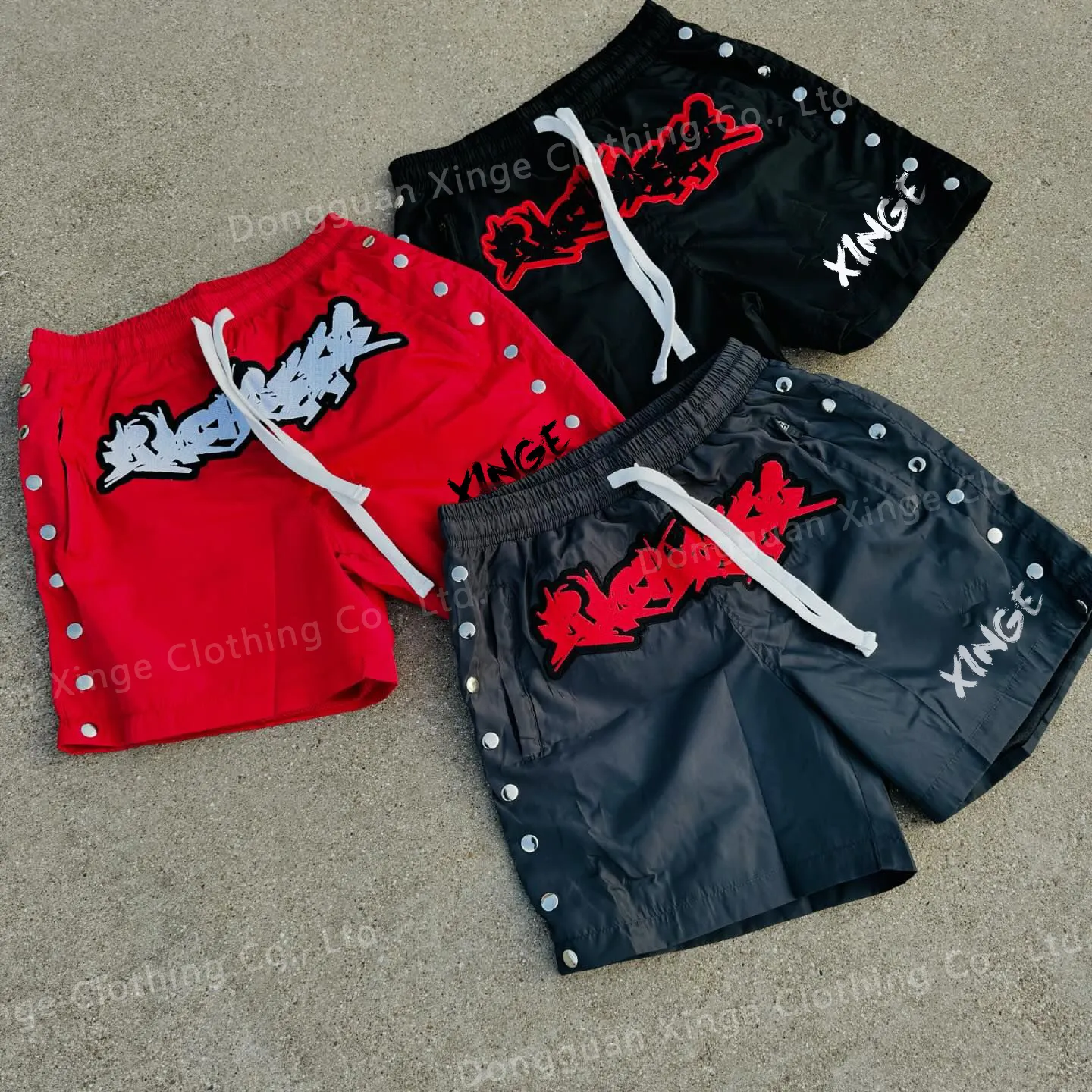 Customized Embroidered Shorts1