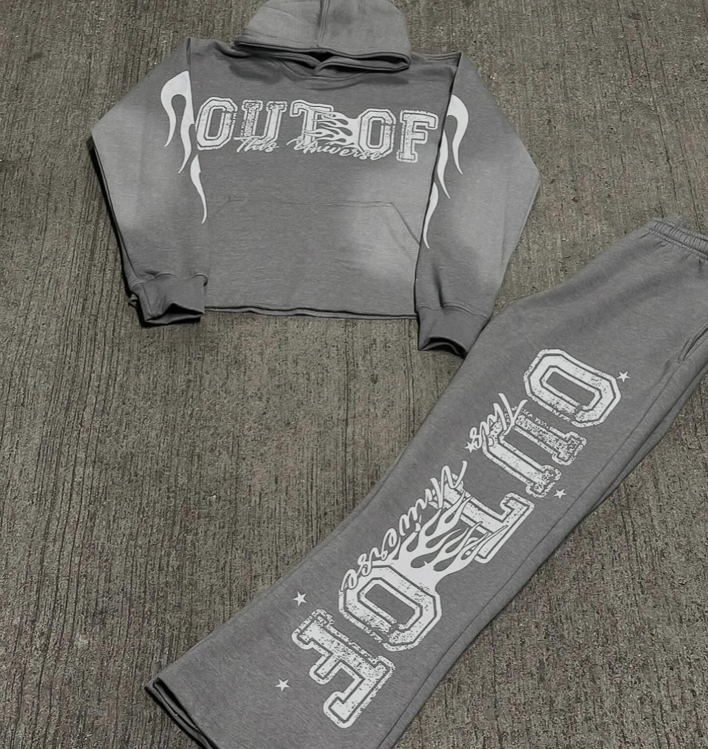 Sun Faded Tracksuit with Digital Printing Logo4